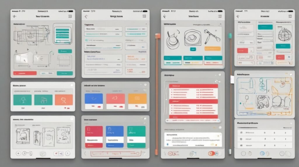 Wireframe de baixa