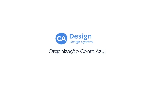 Design System da Conta Azul